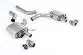 Milltek Audi RS7 C8 4.0 V8 Cat-back Exhaust BI-TURBO (NON OPF/GPF MODELS- USA / ROW) - SIGNATURE SERIES TITANIUM (2019 and Later) - Upgrade Kit to Signature Series Titanium Axle Back System from any existing Milltek Sport Stainless Options
